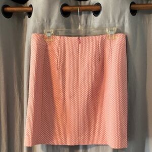 LOFT Pink Textured Mini Skirt, Size 8